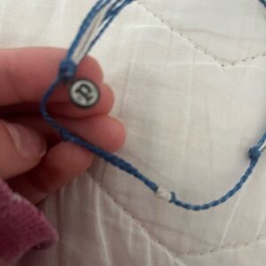 Pura Vida Blue and White Bracelet